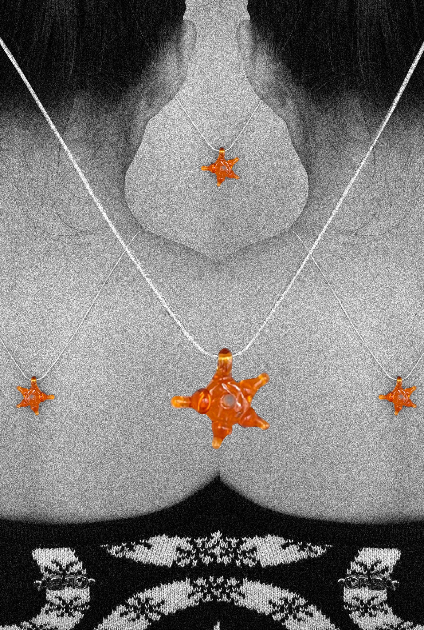 Collar // Estrella Naranja